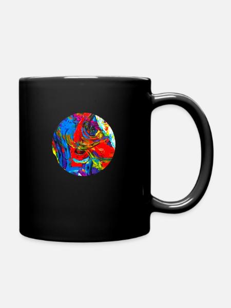 Mystical of colors - Mug uni - noir
