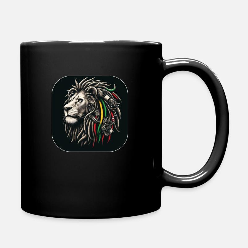 Reggae-Jam - Tasse einfarbig - Schwarz