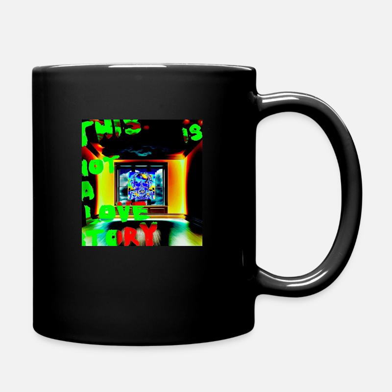 Spooky Theme - Full Colour Mug - black