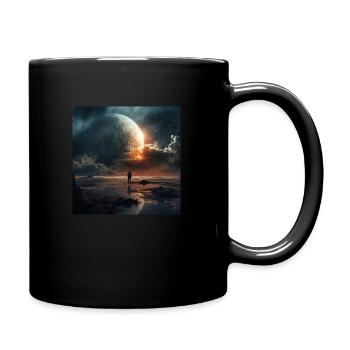 Loin d’ici - Mug uni - noir - Droite