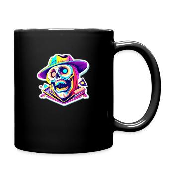 Skeleton Cowboy - Mug uni - noir - Droite