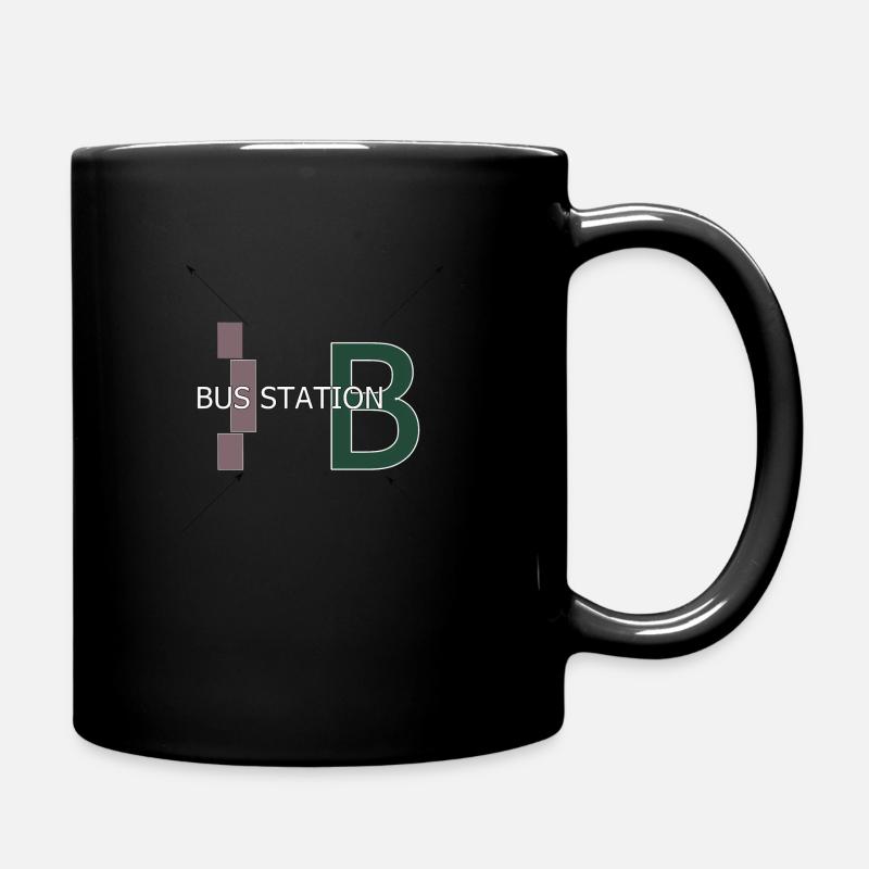 B U S S T SANTA - Tasse einfarbig - Schwarz
