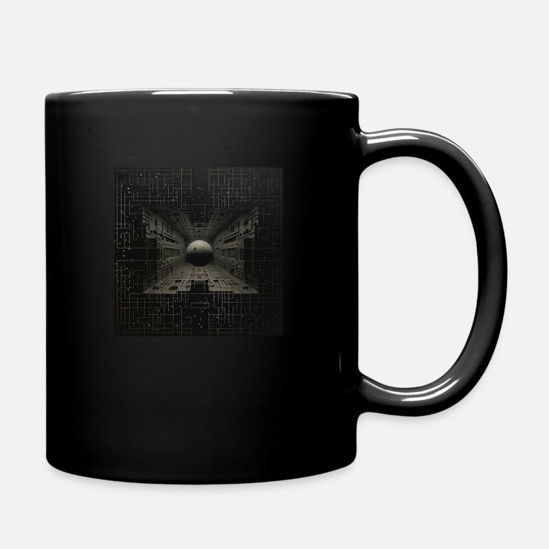 Planet in Creation - Full Colour Mug - black