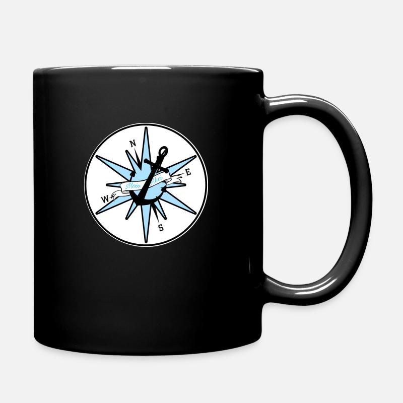 Moin et Ahoy - Mug uni - noir