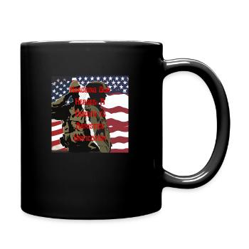 Veterans, veterans, armistice. - Full Colour Mug - black - Right