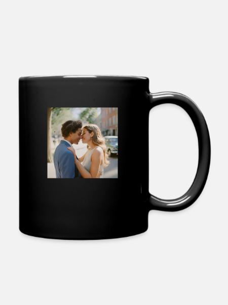 Couple amoureux - Mug uni - noir
