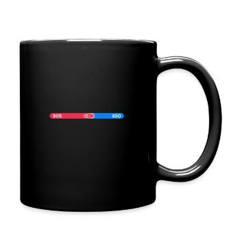 Tiktok Match Duell - Tasse einfarbig - Schwarz - Rechts