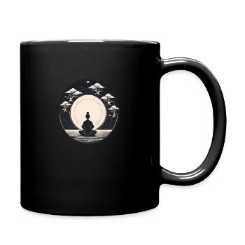 Zen Centered Serenity - Full Colour Mug - black - Right