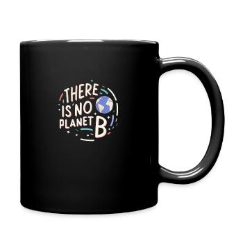 PAS DE PLANÈTE B - Mug uni - noir - Droite