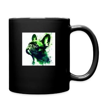 Amour d’intimidation - Mug uni - noir - Droite