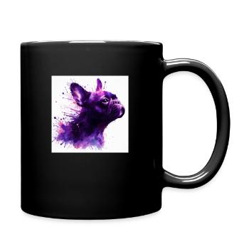 Amour d’intimidation - Mug uni - noir - Droite