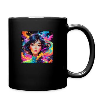 Ladies #0001 - Tasse einfarbig - Schwarz - Rechts