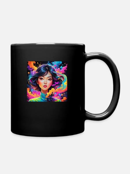 Ladies #0001 - Tasse einfarbig - Schwarz