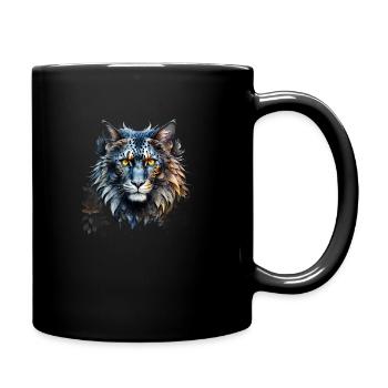 Unleash Your Style: Tiger Print Apparel Collection - Full Colour Mug - black - Right