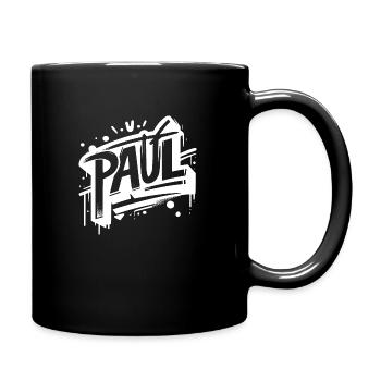 Nom de Paul Graffiti - Mug uni - noir - Droite