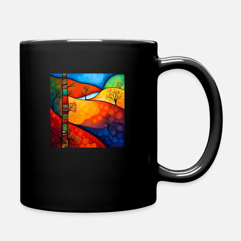 Shanti Shanti - Tasse einfarbig - Schwarz