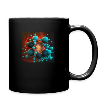 Universum - Tasse einfarbig - Schwarz - Rechts