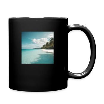 Tropical Paradise - Full Colour Mug - black - Right