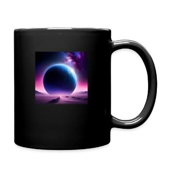 ai image of creativity - Full Colour Mug - black - Right