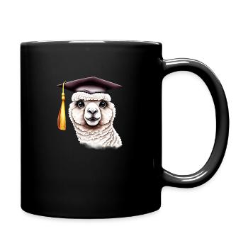 Baccalauréat Diplôme Études supérieures Alpaga - Mug uni - noir - Droite