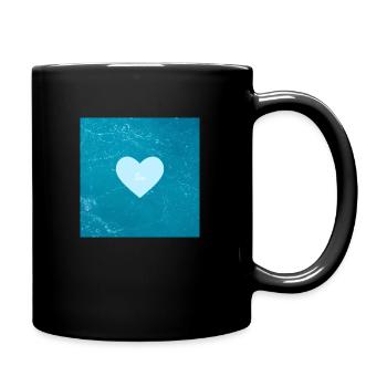 Love of the sea - Full Colour Mug - black - Right