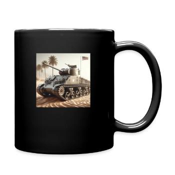 Sherman - Mug uni - noir - Droite
