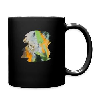 Abstrait 88 - Mug uni - noir - Droite