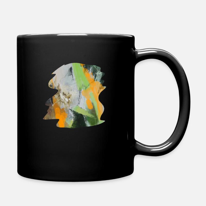 Abstract 88 - Full Colour Mug - black