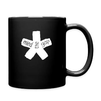 blockedTitle - Tasse einfarbig - Schwarz - Rechts