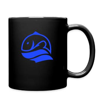Fisherman Angler - Freak - Full Colour Mug - black - Right