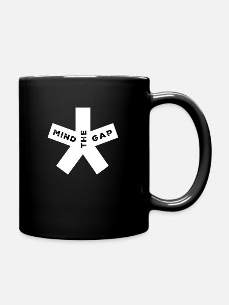 blockedTitle - Tasse einfarbig - Schwarz