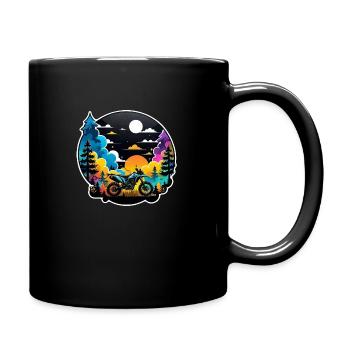 Quad & Off-Road - Full Colour Mug - black - Right
