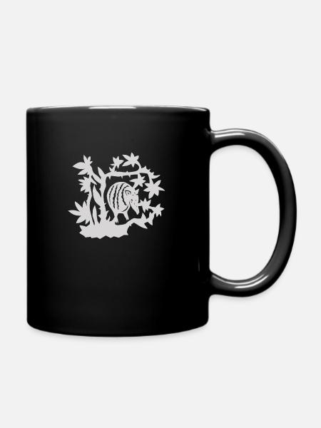 Tatou gris - Mug uni - noir