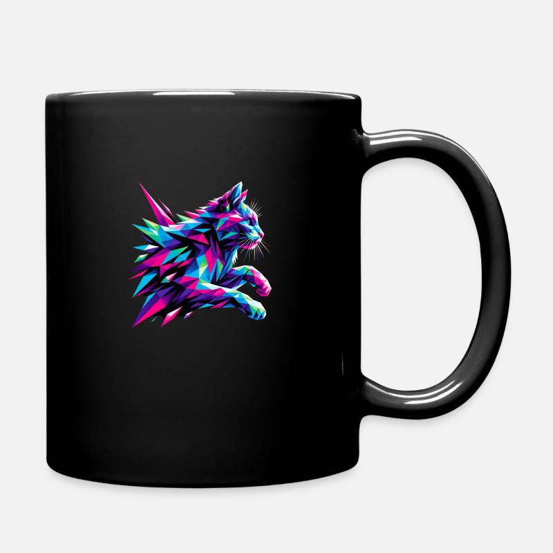 Chat - Mug uni - noir