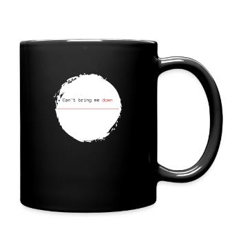 Ne peut pas me faire tomber - rouge - Mug uni - noir - Droite