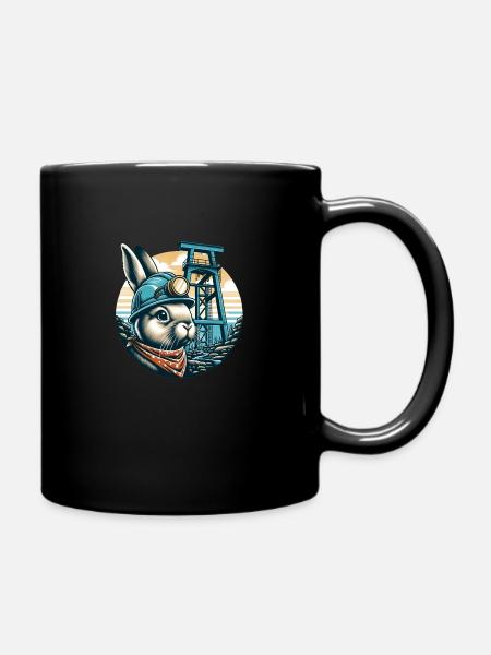 Saltzkingala - Tasse einfarbig - Schwarz