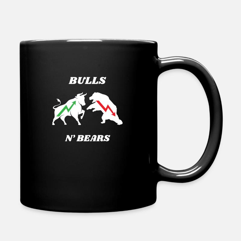 TAUREAUX OURS - Mug uni - noir