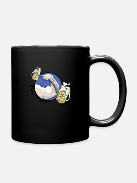Kneipenarnold 2 - Tasse einfarbig - Schwarz