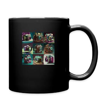 L’amour analogique - Mug uni - noir - Droite