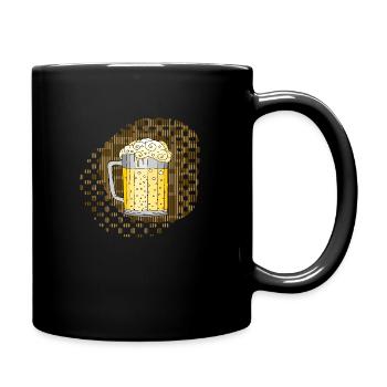 Mug - Mug uni - noir - Droite