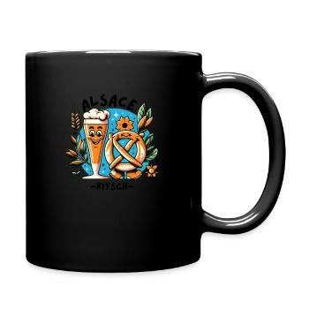 Alsace Kitsch - Full Colour Mug - black - Right