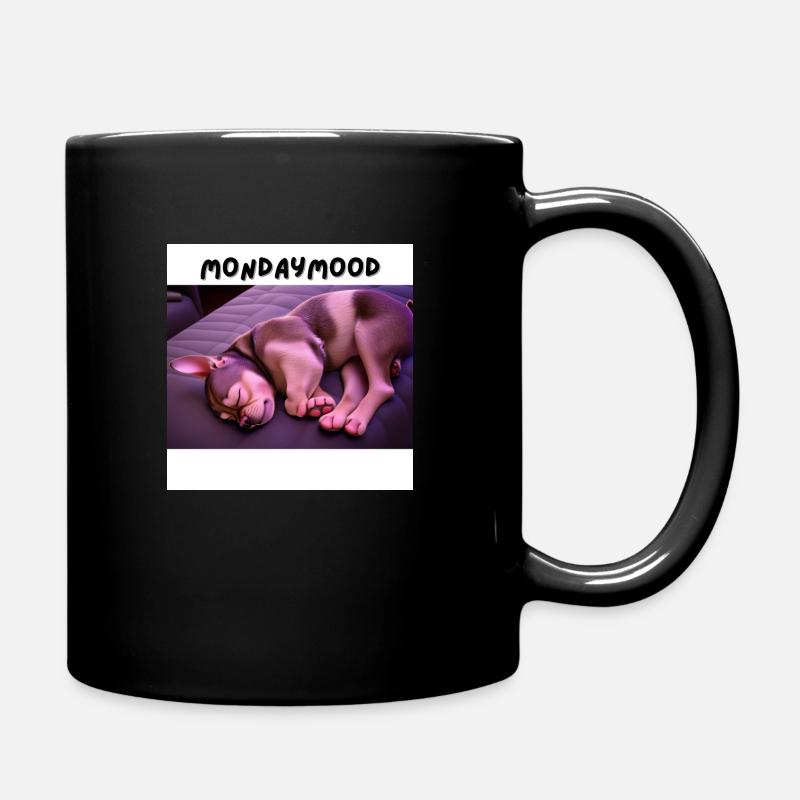 Mondaymood - Tasse einfarbig - Schwarz