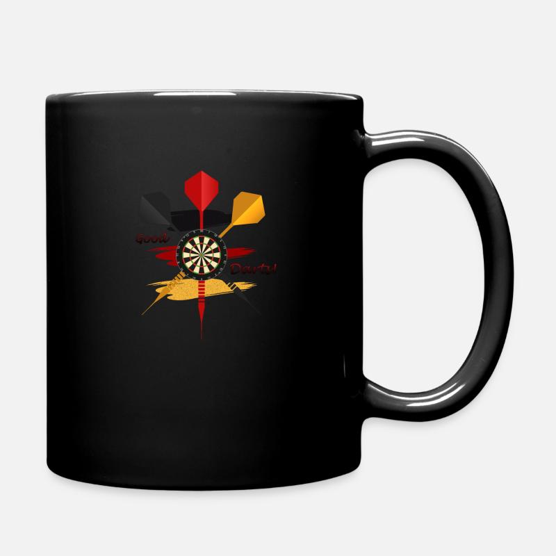 Good Darts - Tasse einfarbig - Schwarz