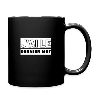 Duo Dominance Tees - Mug uni - noir - Droite
