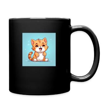 Velvet paws - Full Colour Mug - black - Right