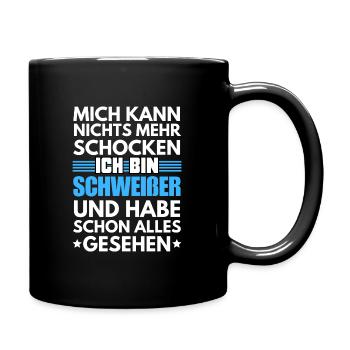 Soudeuse non choquable - Mug uni - noir - Droite