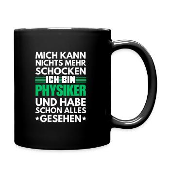 Non-shockable physicist - Full Colour Mug - black - Right