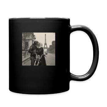 Love knows no boundaries 2 - Full Colour Mug - black - Right