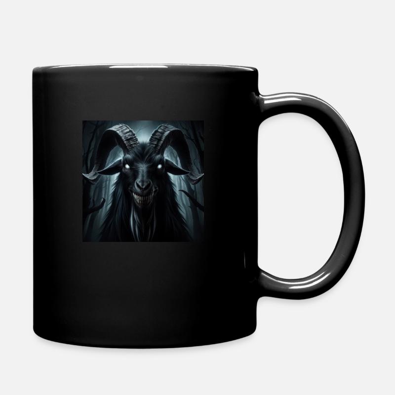 Demon Goat - Full Colour Mug - black