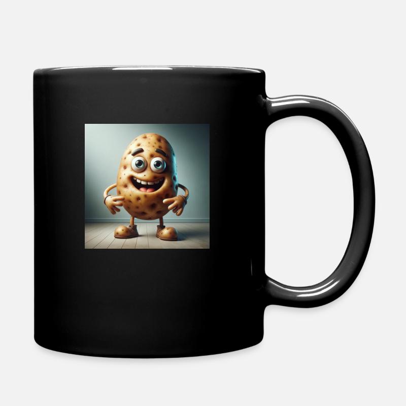 Funny potato - Full Colour Mug - black